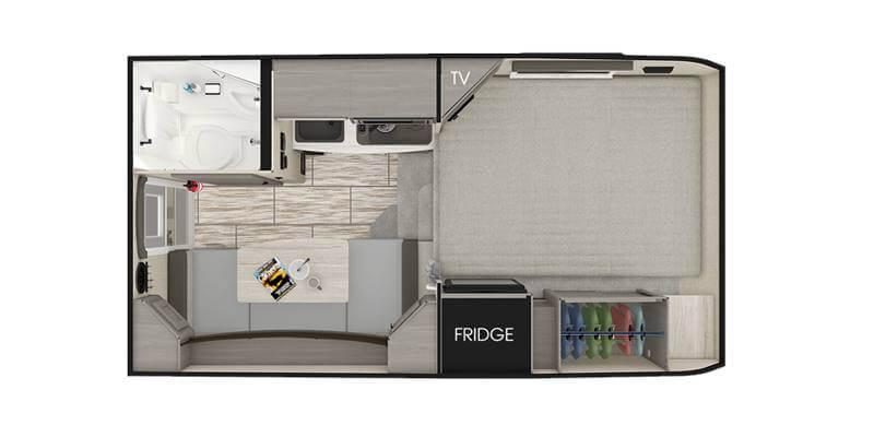 Caravane portée de marque Lance camper à vendre à Lanoraie