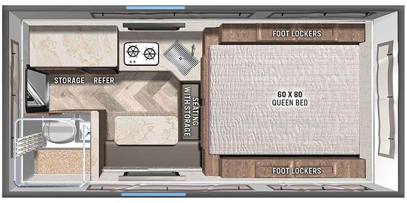 Caravane portée de marque Bbi à vendre à Lanoraie