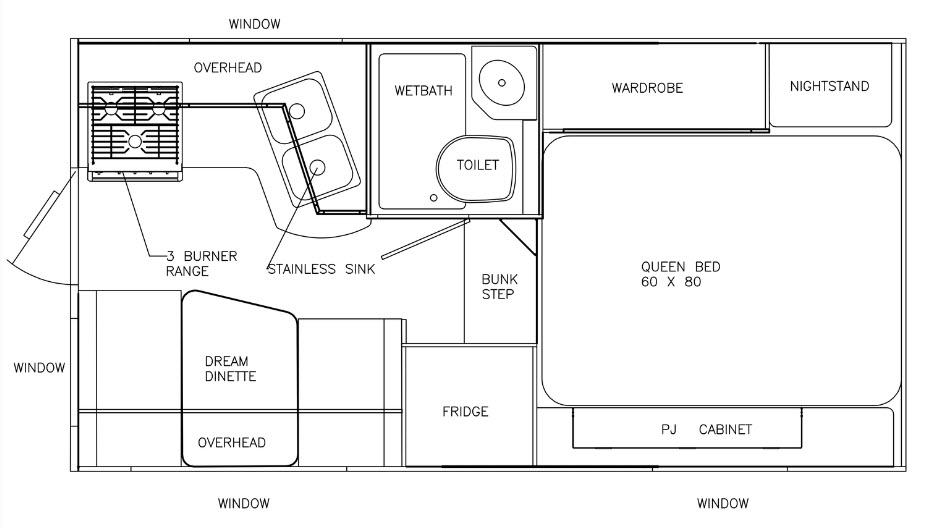 Caravane portée de marque Adventurer à vendre à Lanoraie